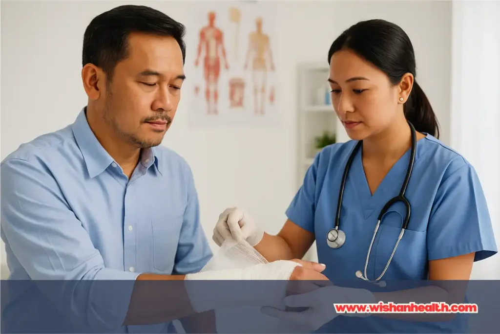 rawat luka di jakarta